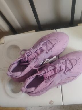 Reebok Lavender Lace-Up Sneakers